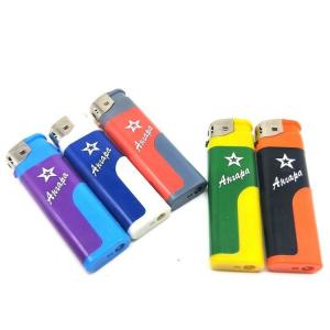 Dy-5820 Unique Cigarette Electronic Gas Lighter With LED Customized