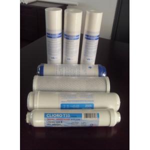 China Post Carbon T33-02 Drinking Water Filter Cartridges For House Pre - Filtration supplier