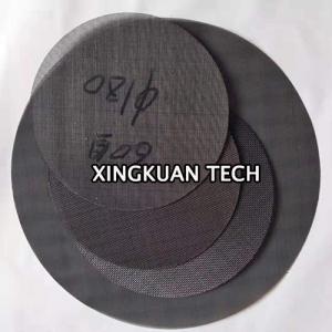 Black Wire Cloth Extruder Wire Mesh For PET PS Sheet Extruder