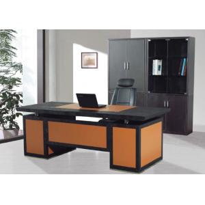 China modern home office leather table furniture/home office leather desk furniture supplier