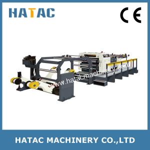 China Hydraulic Lift-up Newsprint Paper Sheeting Machine,Programmed Paperboard Sheeter Machine,Paper Cutting Machine supplier