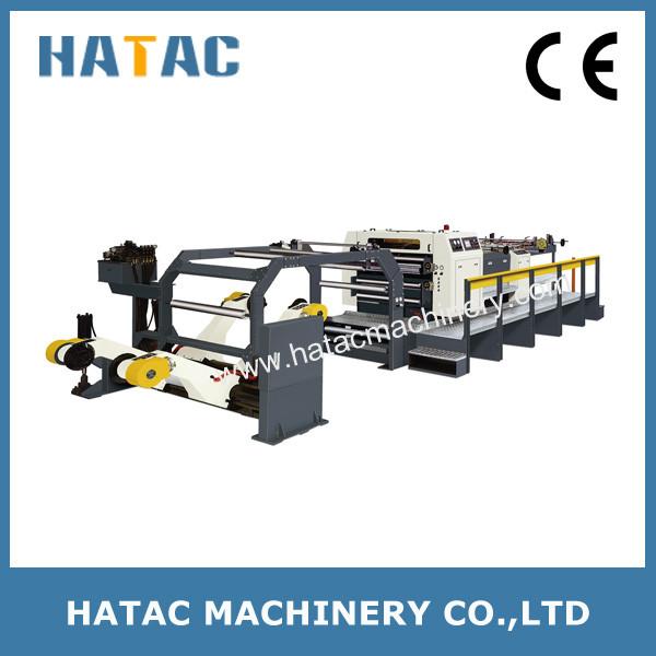 Fullly Automatic Paper Reel Converting Machine,Gold & Silver Cardboard Sheeter Machine,A4 Paper Cutting Machine