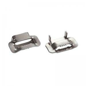 Ear Lock SS201 Stainless Steel Banding Clips 3/4" For Pipe