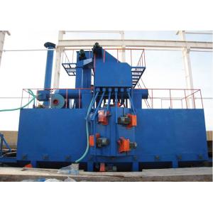 China Metal Shot H Beam Production Line Blasting Cleaning For Steel Profile 800X1600mm supplier