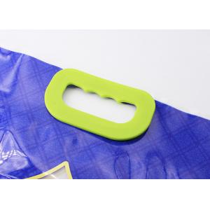 China Solid Carry Weight Plastic Bag Handles Clasp Type With 6 Holes Fasten On Rice Bags supplier