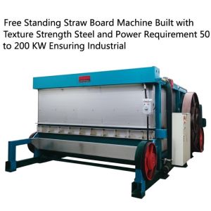 China Free Standing Straw Board Machine with Power Requirement 50 to 200 KW and Output Width 600-2000mm for Gypsum Board Production wholesale