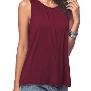 China Plain Style Womens Racerback Tank Tops , Plus Size Racerback Tank Solid Color supplier