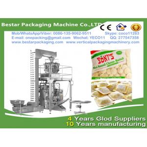 Full set stainless steel frozen ravioli packaging machine,frozen ravioli filling machinery