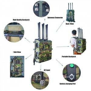 Analog Source 90W EOD Jammer , Cell Phone Wifi Blocker Jammer 6 Bands