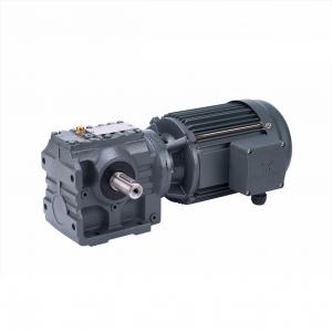 China Seikou S Series Helical Worm Speed Transmission Gear Box Electric Drive Motor Reducer supplier