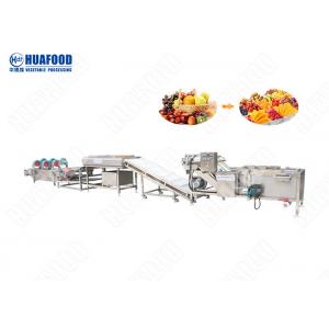 China Commercial Fruit  Vegetable Washing Dryer Machine  Fruit And Vegetable Processing Machinery supplier