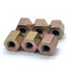 China Hexagonal Long Spacer Nuts with Color - Zinc Plating, Through - Hole Extended Fastening Components for Industrial Assembly wholesale