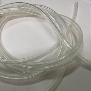 Clear Soft PVC Tubing , Fire Fetardent Insulation Circular PVC Tubing