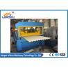 PLC Control Corrugated Sheet Roll Forming Machine , Corrugated Iron Roller