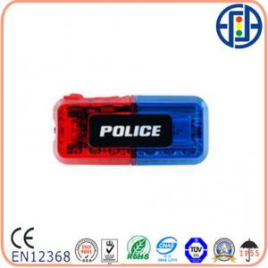 Police Shoulder Wear Red Blue LED Warning Light