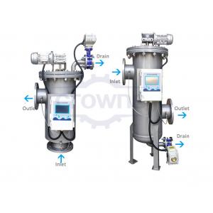 80m3/H Industrial Water Purification Automatic Self Cleaning Water Filter Backwash Filter
