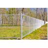 Height 1.5m 1.8m 2.0m 2.4m Chain Link Fence With Black And Green Colors