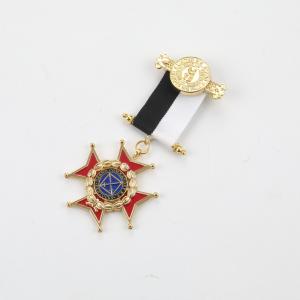 Hot Sale Custom Anniversary Badges Medals Futbol Champion President Commemorative  Medal for honor