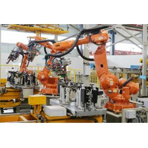 China Customized Robotic Welding Systems With Spot Welding Fixture For Automotive Parts supplier