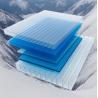 China 4 мм 4 * 8 футов Синий поликарбонатный полый лист с структурой соломинки wholesale