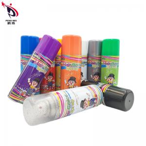 China 250ml Disposable Temporary Hair Color Sprays Hair Styling Spray Unisex Party Decor supplier