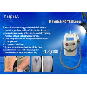 Small Q Switched ND YAG Laser tattoo removal Machine Portable Long Pulse Pigmentation Removal Machine