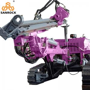 China Crawler Mining Machinery Hydraulic Rotary Borehole 30Meters Deep Rock Drilling Rig Price supplier