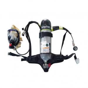China Steel Cylinder Firefighter Breathing Apparatus 6L Volume Self Contained Type supplier