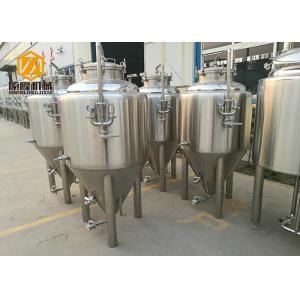 China Bright Color Beer Stainless Steel Tank 100L Glycol / Alcohol Water Cooling supplier