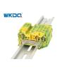 China JST 2.5-TW-PE  Terminal Block CE Certificate Twin Grounding Snap On Mounting wholesale
