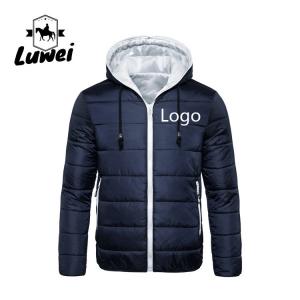 China Bubble Puffer Cotton Padded Jackets Zip Up Plus Size Softshell Winter Coat supplier