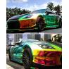 China OEM Green Chrome Color Changing Chrome Wrap Air Release wholesale