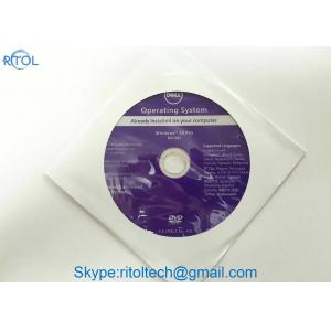 China Win 10 Pro 64 Bit DVD Hologramm , Italian Win 10 Pro Key OEM With Security Label supplier