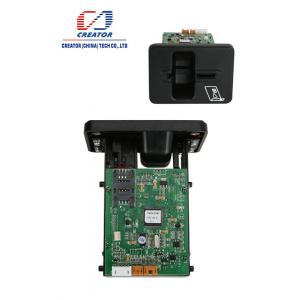 Manual Dip Kiosk RFID ATM Card Reader With USB Interface , CPU Card Reader