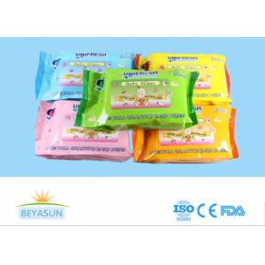 China Private Label Flushable Wet Wipes For Adults , Disposable Non Toxic Flushable Wipes supplier