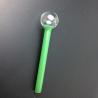 Borosilicate Glass Smoking Pipe / Smoking Oil Burner Pipes 10cm Round Shape