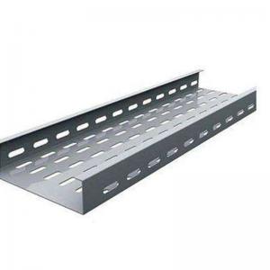 High Load Capacity Gi Perforated Tray Weatherproof Cable Tray Fire Resistant