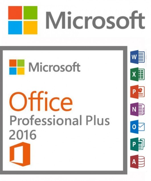 MS Digital Microsoft Office Key Code 2016 Professional Plus COA License ...