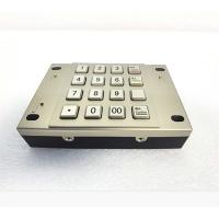 China PCI 4.0 Certified 3DES ATM Number Pad Cash Machine With 16 Keys on sale