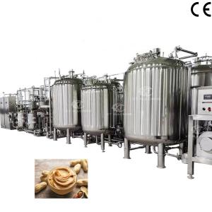 China Mixing Function 1000L Volume Sauce Peanut Butter Tahini Blending Tank wholesale