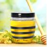 China Honey Glass Storage Jars Honey Bottles Empty Round Small Glass Honey Containers wholesale