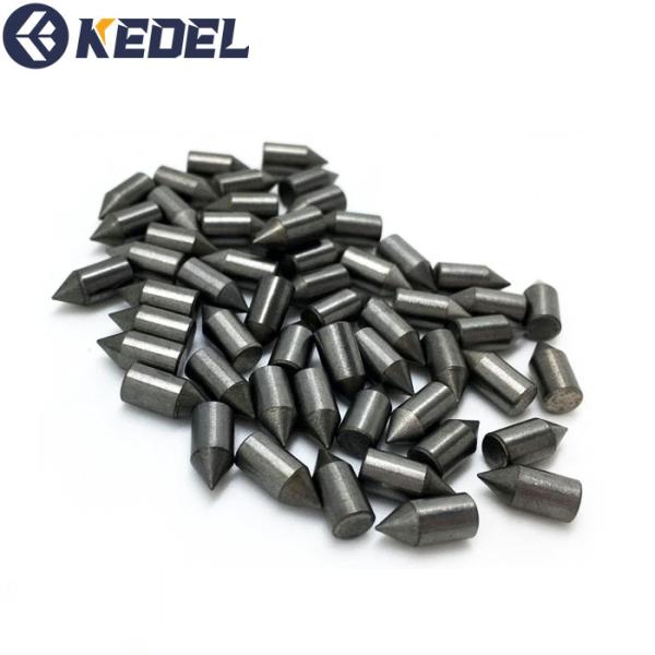 Tungsten Carbide WC+Co Drill Bit Buttons for Coal Mining YG8C Grade