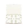 China Panneau de patch de fibre de fibre de type 1U 24 port monté sur un rack Quad UPC entièrement chargé 96 cœurs ODF wholesale