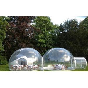Popular Waterproof Inflatable Clear Tent With Duble Room Cabin