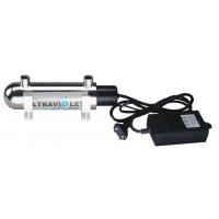 China Stainless Steel Closed Chamber UV Water Sterilizer 8000 Hrs Lamp Rated Life on sale