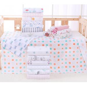China Printed Pattern Multi Functional Baby Cotton Bath Towels 140g Weight Of Fabric wholesale