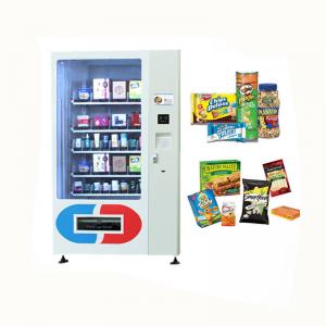 China Consumer Electronic Products Mini Mart Vending Machine With Conveyors White Color supplier