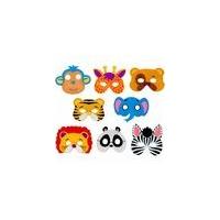 China Forest Friends 7 Pcs Animal Character Mask , Felt Animal Mask For Kids on sale