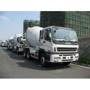 China 8m3, 9m3, camión móvil 6x4 de la mezcla de hormigón de 10m3 ISUZU con el sistema hydráulico supplier