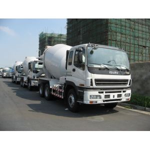 China 8m3, 9m3, camion mobile 6x4 de mélange de béton de 10m3 ISUZU avec le circuit hydraulique supplier
